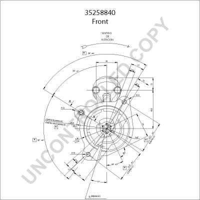 Prestolite Electric 35258840 - Starteris www.autospares.lv