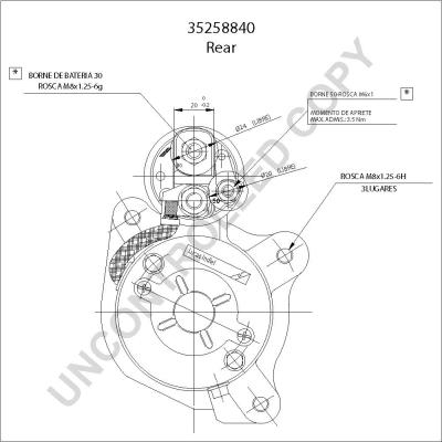 Prestolite Electric 35258840 - Starteris www.autospares.lv