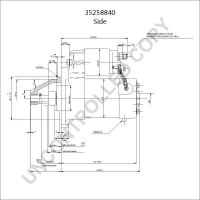 Prestolite Electric 35258840 - Starteris www.autospares.lv