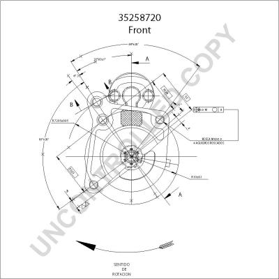 Prestolite Electric 35258720 - Starteris www.autospares.lv