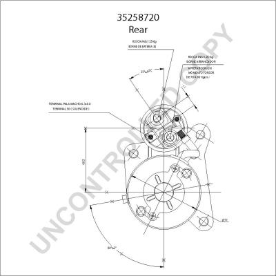 Prestolite Electric 35258720 - Starteris www.autospares.lv