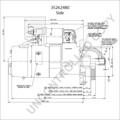 Prestolite Electric 35262480 - Starteris www.autospares.lv