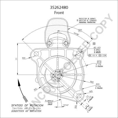 Prestolite Electric 35262480 - Starteris www.autospares.lv