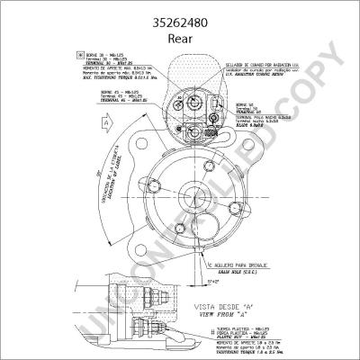 Prestolite Electric 35262480 - Starteris www.autospares.lv