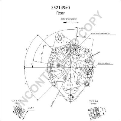 Prestolite Electric 35214950 - Ģenerators www.autospares.lv