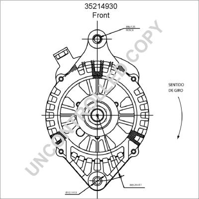 Prestolite Electric 35214930 - Ģenerators www.autospares.lv