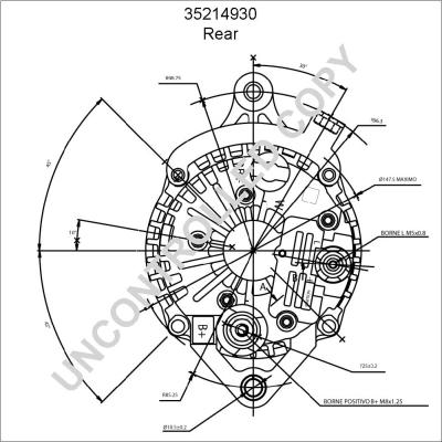 Prestolite Electric 35214930 - Ģenerators www.autospares.lv