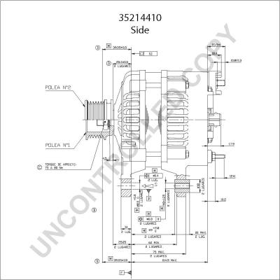 Prestolite Electric 35214410 - Ģenerators www.autospares.lv