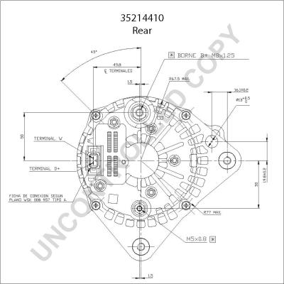 Prestolite Electric 35214410 - Ģenerators www.autospares.lv