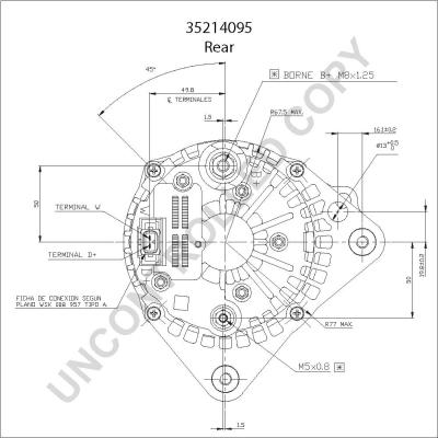 Prestolite Electric 35214095 - Генератор www.autospares.lv