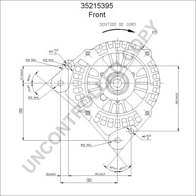 Prestolite Electric 35215395 - Генератор www.autospares.lv