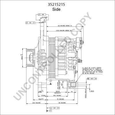 Prestolite Electric 35215215 - Генератор www.autospares.lv