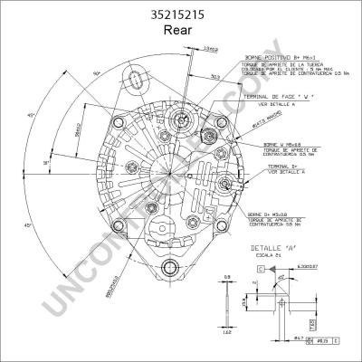 Prestolite Electric 35215215 - Генератор www.autospares.lv