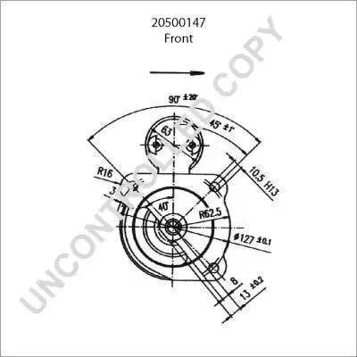 Prestolite Electric 20500240 - Starteris autospares.lv