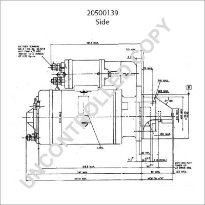 Prestolite Electric 20500139 - Стартер www.autospares.lv