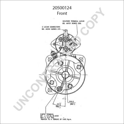 Prestolite Electric 20500124 - Starteris www.autospares.lv