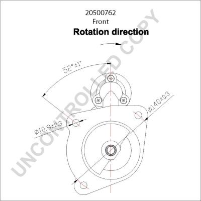 Prestolite Electric 20500762 - Starteris www.autospares.lv