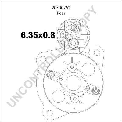 Prestolite Electric 20500762 - Starteris www.autospares.lv