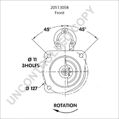 Prestolite Electric 20513058 - Starter www.autospares.lv