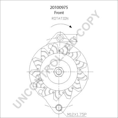 Prestolite Electric 20100975 - Ģenerators www.autospares.lv