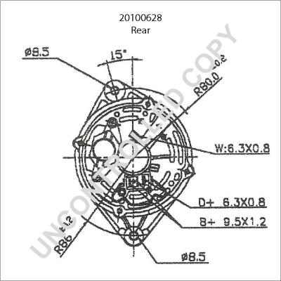 Prestolite Electric 20100628 - Генератор www.autospares.lv