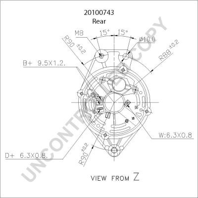 Prestolite Electric 20100743 - Ģenerators www.autospares.lv