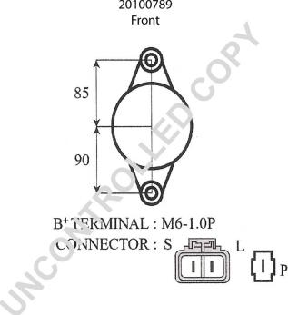 Prestolite Electric 20100789 - Alternator www.autospares.lv