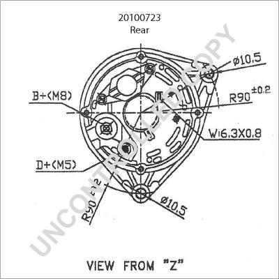 Prestolite Electric 20100723 - Генератор www.autospares.lv