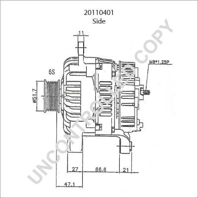 Prestolite Electric 20110401 - Ģenerators www.autospares.lv