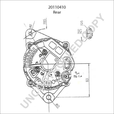 Prestolite Electric 20110410 - Ģenerators autospares.lv