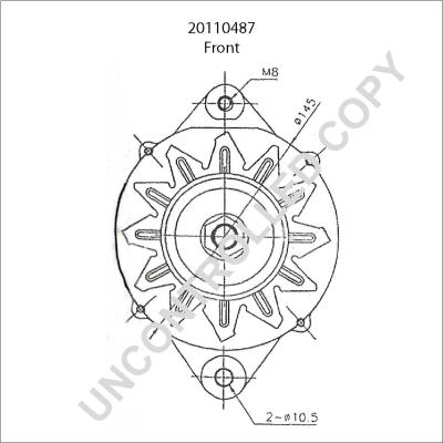 Prestolite Electric 20110487 - Генератор www.autospares.lv