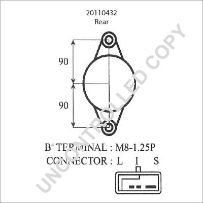 Prestolite Electric 20110432 - Ģenerators autospares.lv