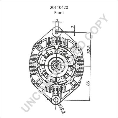 Prestolite Electric 20110420 - Генератор www.autospares.lv