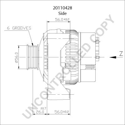 Prestolite Electric 20110428 - Ģenerators www.autospares.lv