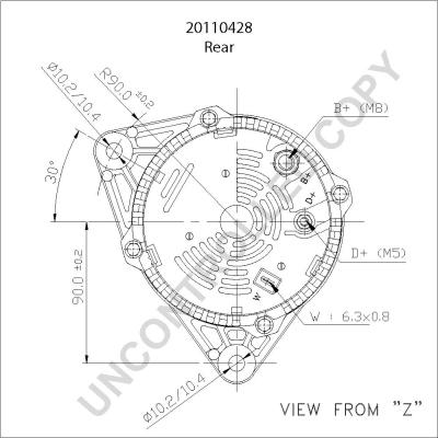 Prestolite Electric 20110428 - Ģenerators www.autospares.lv