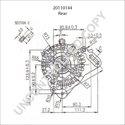 Prestolite Electric 20110144 - Ģenerators www.autospares.lv