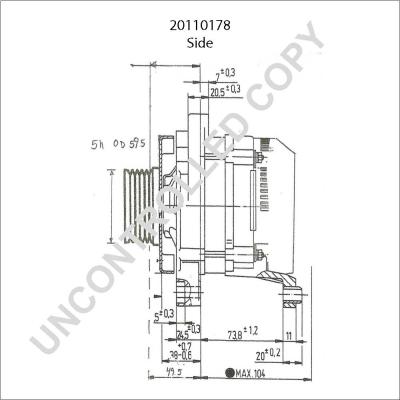 Prestolite Electric 20110178 - Ģenerators www.autospares.lv