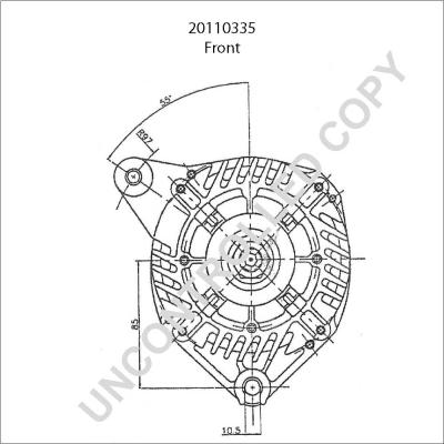 Prestolite Electric 20110335 - Ģenerators www.autospares.lv