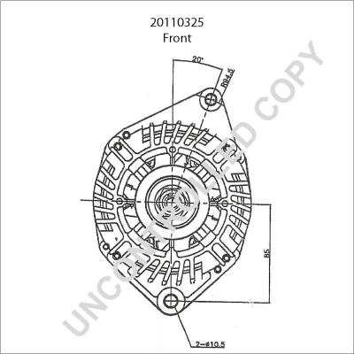 Prestolite Electric 20110325 - Ģenerators autospares.lv