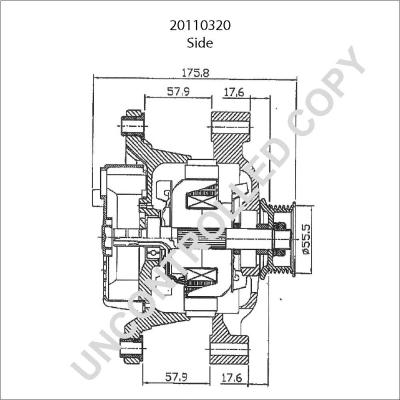 Prestolite Electric 20110320 - Ģenerators www.autospares.lv