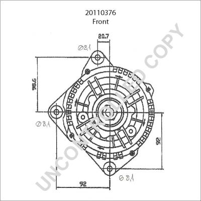 Prestolite Electric 20110376 - Ģenerators autospares.lv