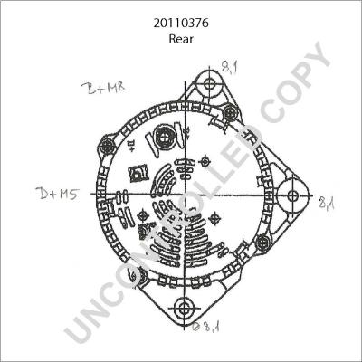 Prestolite Electric 20110376 - Ģenerators autospares.lv