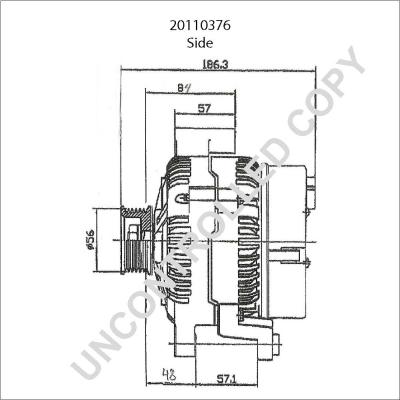 Prestolite Electric 20110376 - Ģenerators autospares.lv