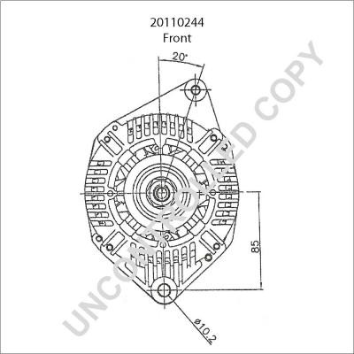 Prestolite Electric 20110244 - Ģenerators www.autospares.lv