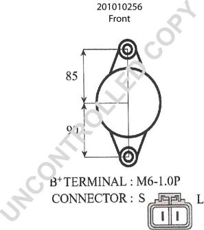 Prestolite Electric 20110256 - Alternator www.autospares.lv