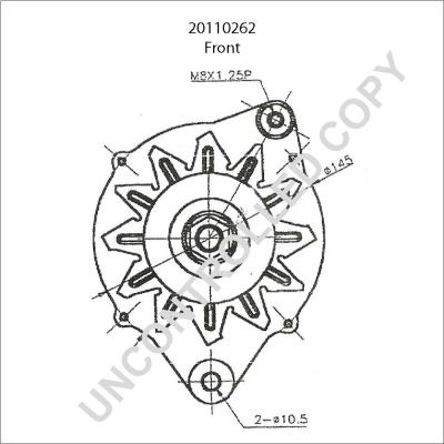 Prestolite Electric 20110262 - Ģenerators www.autospares.lv