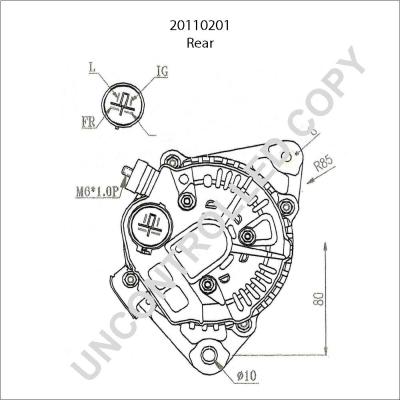 Prestolite Electric 20110201 - Ģenerators autospares.lv