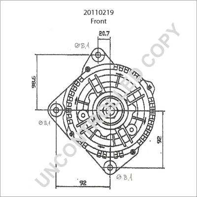 Prestolite Electric 20110219 - Генератор www.autospares.lv