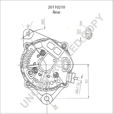 Prestolite Electric 20110210 - Генератор www.autospares.lv