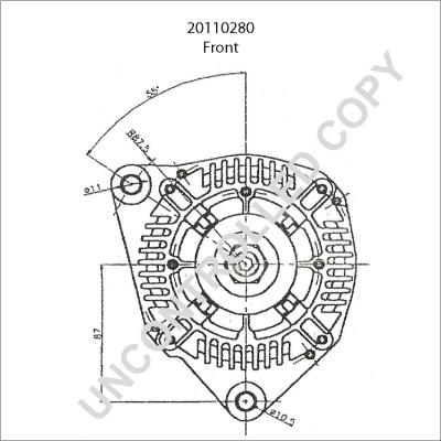 Prestolite Electric 20110280 - Ģenerators www.autospares.lv